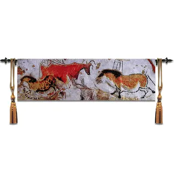 42x140cm Lascaux Grotto Fresco Belgium Wall Tapestry Moroccan Decor Hanging Wall Tapestries Fabric Goblen Wandkleed Wall Carpet
42x140cm Lascaux Grotto Fresco Belgium Wall Tapestry Moroccan Decor Hanging Wall Tapestries Fabric Goblen Wandkleed Wall Carpet