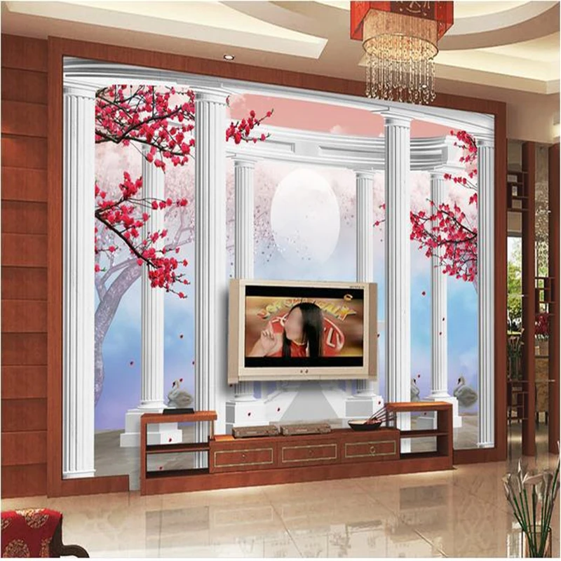 3d stereoscopic dream roman pillar murals TV backdrop wallpaper living room bedroom murals papel de parede infantil
3d stereoscopic dream roman pillar murals TV backdrop wallpaper living room bedroom murals papel de parede infantil
