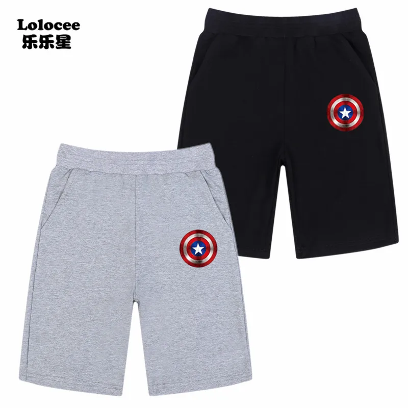2018 Kids Teens Summer Short Trousers Children Pants for baby boys Loose Shorts Captain America Print Cartoon Sport Shorts 3-14y
2018 Kids Teens Summer Short Trousers Children Pants for baby boys Loose Shorts Captain America Print Cartoon Sport Shorts 3-14y