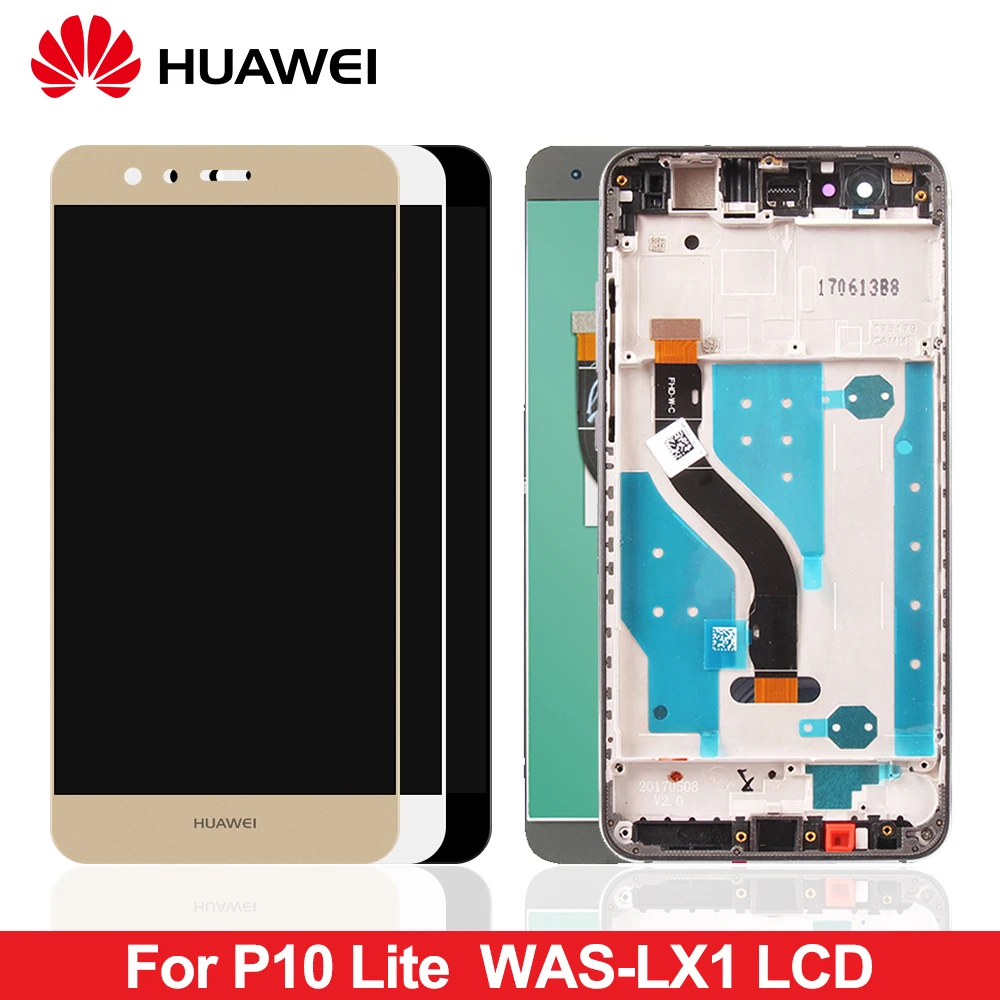 Original Display For Huawei P10 Lite Display Touch Screen with Frame Replace For Huawei P10 Lite LCD Display WAS-LX1 WAS-LX1A
Original Display For Huawei P10 Lite Display Touch Screen with Frame Replace For Huawei P10 Lite LCD Display WAS-LX1 WAS-LX1A