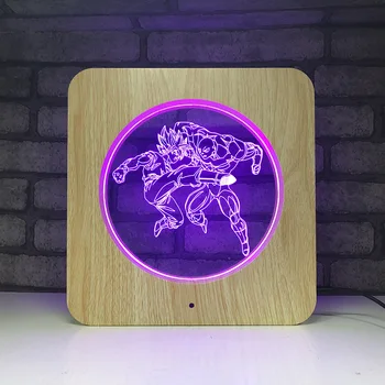 Creative Wooden Dragon Ball Z Goku LED Night Light 7 Color Change Desk Light Action Figures Boys Girls Birthday Toys #532
Creative Wooden Dragon Ball Z Goku LED Night Light 7 Color Change Desk Light Action Figures Boys Girls Birthday Toys #532