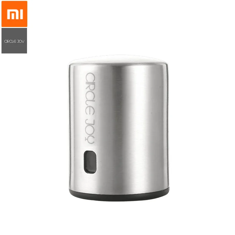 

Xiaomi Mijia Circle Joy Wine Bottle Stopper Stainless Steel with Vacuum Memory from Xiaomi Youpin