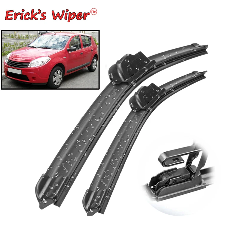 Erick's Wiper LHD Front Wiper Blades For Dacia Renault Sandero Mk1 2007 - 2012 Windshield Windscreen Front Window 21"+20"
Erick's Wiper LHD Front Wiper Blades For Dacia Renault Sandero Mk1 2007 - 2012 Windshield Windscreen Front Window 21"+20"