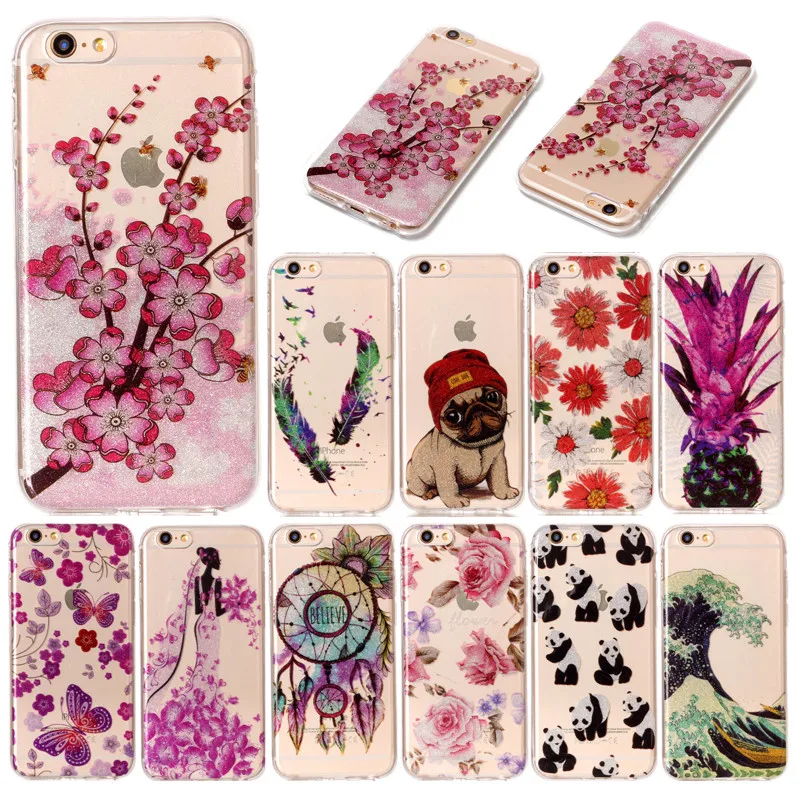 For iPhone6 Plus Transparent Case Cute Animal Flower Silicone TPU Skin Soft Back Cover Phone Case for iPhone 6Plus 6S Plus 5.5
For iPhone6 Plus Transparent Case Cute Animal Flower Silicone TPU Skin Soft Back Cover Phone Case for iPhone 6Plus 6S Plus 5.5
