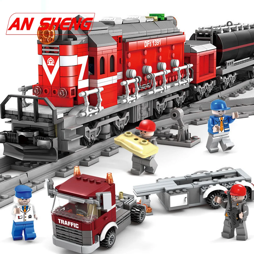 NEW City Series Train Model Kits The Cargo Set Building Train Track Blocks Bricks Gifts For Chritmas Compatible Legoes
NEW City Series Train Model Kits The Cargo Set Building Train Track Blocks Bricks Gifts For Chritmas Compatible Legoes