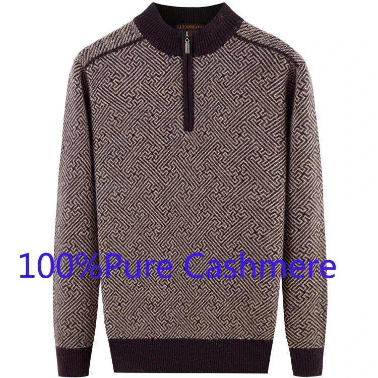 100% Pure Cashmere Sweaters Men's High Quality Products Zipper In Autumn And Winter Very Large Size S M L XL XXL XXXL 4XL 5XL
100% Pure Cashmere Sweaters Men's High Quality Products Zipper In Autumn And Winter Very Large Size S M L XL XXL XXXL 4XL 5XL