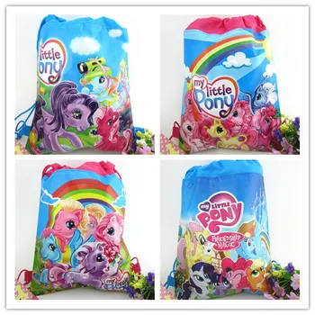 2 pcs My little pony sided non-woven Drawstring small Ma Baoli trade Drawstring bags children shoulder bags pencil bags 
2 pcs My little pony sided non-woven Drawstring small Ma Baoli trade Drawstring bags children shoulder bags pencil bags
