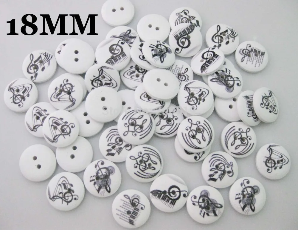 WB0174 Round wood button 18mm Dia Printed Musical Note 180pcs/lot mixed wooden buttons for garment
WB0174 Round wood button 18mm Dia Printed Musical Note 180pcs/lot mixed wooden buttons for garment