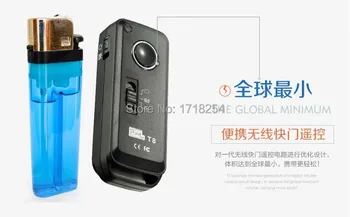 Pixel Wireless Shutter Release Remote Control T8/N3 for Canon 7D 7D2 5D3 5D2 1DSerise 50D 40D 30D 20D 20D 6D10D
Pixel Wireless Shutter Release Remote Control T8/N3 for Canon 7D 7D2 5D3 5D2 1DSerise 50D 40D 30D 20D 20D 6D10D