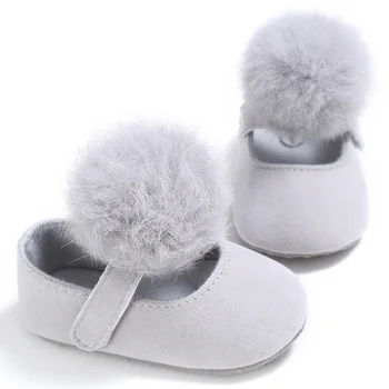 Baby Girl Shoes Toddler Pre-walkers Princess Hair Ball Crib Shoes Cute Toddler Shoes For Babies 0-18M
Baby Girl Shoes Toddler Pre-walkers Princess Hair Ball Crib Shoes Cute Toddler Shoes For Babies 0-18M