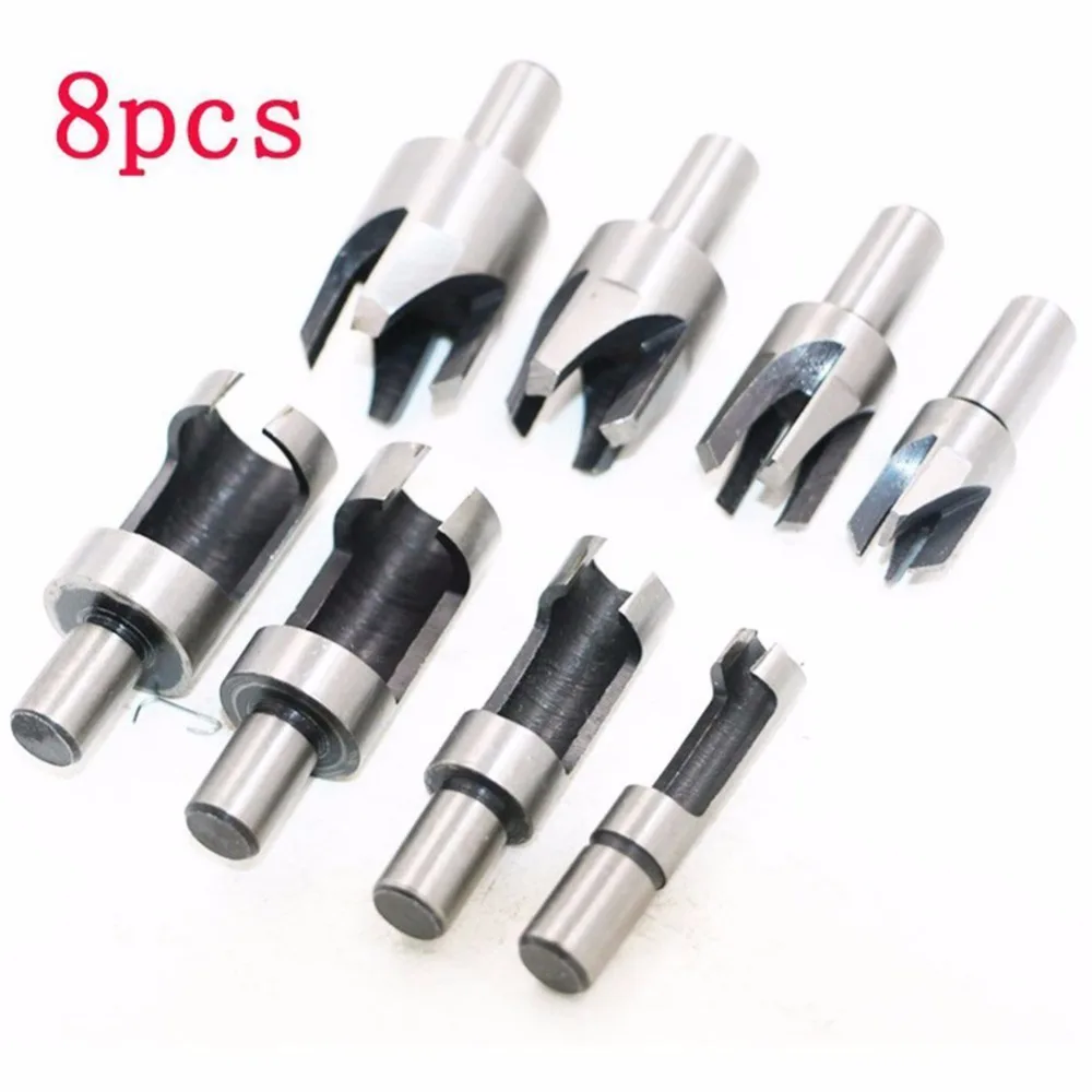 8PCS Plug Cutter Drill Bit Set Power Tools 1/4" 3/8" 1/2" 5/8" Carpentry Woodworking Wood Plug Cutter Cutting Tool Drill Bit Set
8PCS Plug Cutter Drill Bit Set Power Tools 1/4" 3/8" 1/2" 5/8" Carpentry Woodworking Wood Plug Cutter Cutting Tool Drill Bit Set