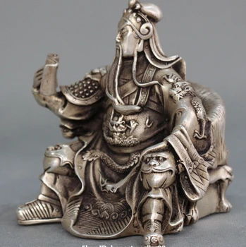 decor Brass Asian Chinese Statue wholesale Tibet Silver Chinese Silver Dragon Chair Warrior God Guangong Look Book Statue
decor Brass Asian Chinese Statue wholesale Tibet Silver Chinese Silver Dragon Chair Warrior God Guangong Look Book Statue