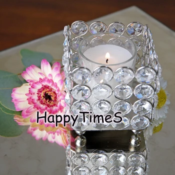 Wedding Decoration Luxury Crystal Candlesticks Glass Candle Holders Candle Jars
Wedding Decoration Luxury Crystal Candlesticks Glass Candle Holders Candle Jars