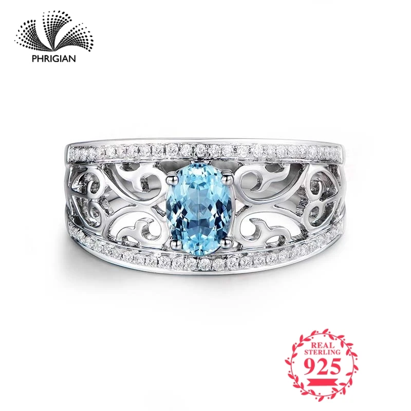 NOT FAKE Fine Engraving Ring S925 Sterling silver Gemstone oval cut ring Women custom jewelry 925 carat Blue TOPAZ RING
NOT FAKE Fine Engraving Ring S925 Sterling silver Gemstone oval cut ring Women custom jewelry 925 carat Blue TOPAZ RING