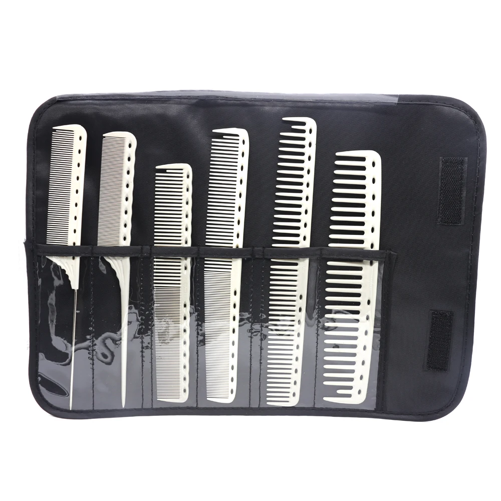 Mythus Resin Unbreakble Hairdressing Cut Comb Antistatic YS Haircut Comb Styling Hair Tail Comb For Hairdresser 6pcs With Bag
Mythus Resin Unbreakble Hairdressing Cut Comb Antistatic YS Haircut Comb Styling Hair Tail Comb For Hairdresser 6pcs With Bag