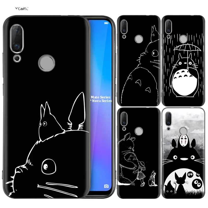 Silicone Coque Case for Huawei P30 P20 P10 P9 Mate 20 10 Lite Pro Nova 3i 4e 3E P Smart 2019 2018 Plus Studio Ghibli Totoro Blac
Silicone Coque Case for Huawei P30 P20 P10 P9 Mate 20 10 Lite Pro Nova 3i 4e 3E P Smart 2019 2018 Plus Studio Ghibli Totoro Blac