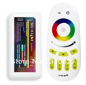 2.4G Wifi LED Controller 4 Zone RGBW 2.4g Touch Wireless RF LED Controller Dimmer RGB
2.4G Wifi LED Controller 4 Zone RGBW 2.4g Touch Wireless RF LED Controller Dimmer RGB