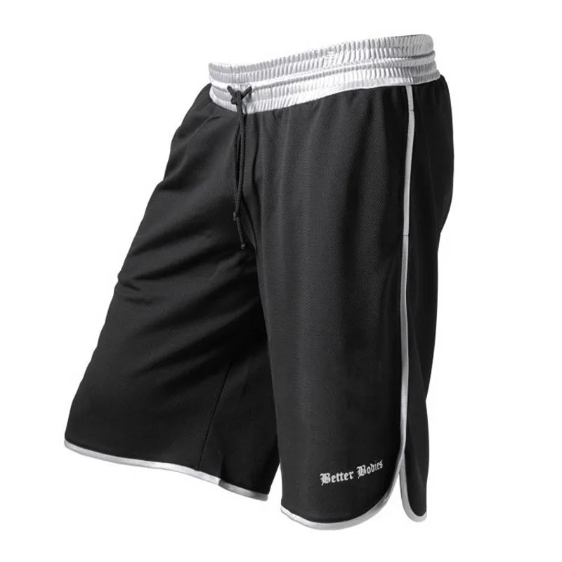 Gris/Negro Mobina Pantalones Cortos de Compresión de Correr Deporte Jogging Fitness Yoga para Hombre Cortavientos y Función de Secado Rápido 