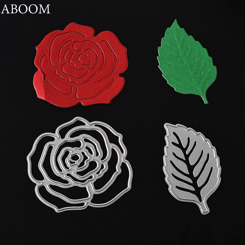 ABOOM 1PC Fresh Metal Cutting Dies Rose Leaves Paper Shaper Cutter Die Cut Cutter Crapbooking And Stamping Arts Crafts Stencils
ABOOM 1PC Fresh Metal Cutting Dies Rose Leaves Paper Shaper Cutter Die Cut Cutter Crapbooking And Stamping Arts Crafts Stencils