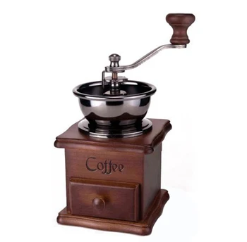 High Quality Retro Coffee Grinder Coffee Bean Mill Manual Drawer Mini Wood Stainless Steel Coffee Hand Mill Grinder
High Quality Retro Coffee Grinder Coffee Bean Mill Manual Drawer Mini Wood Stainless Steel Coffee Hand Mill Grinder