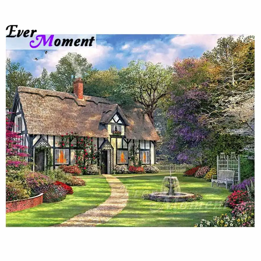 Ever Moment Diamond Painting House Tree Nature Full Square Drill Picture Mosaic Diamond Embroidery 5D DIY Needlework S2F716
Ever Moment Diamond Painting House Tree Nature Full Square Drill Picture Mosaic Diamond Embroidery 5D DIY Needlework S2F716