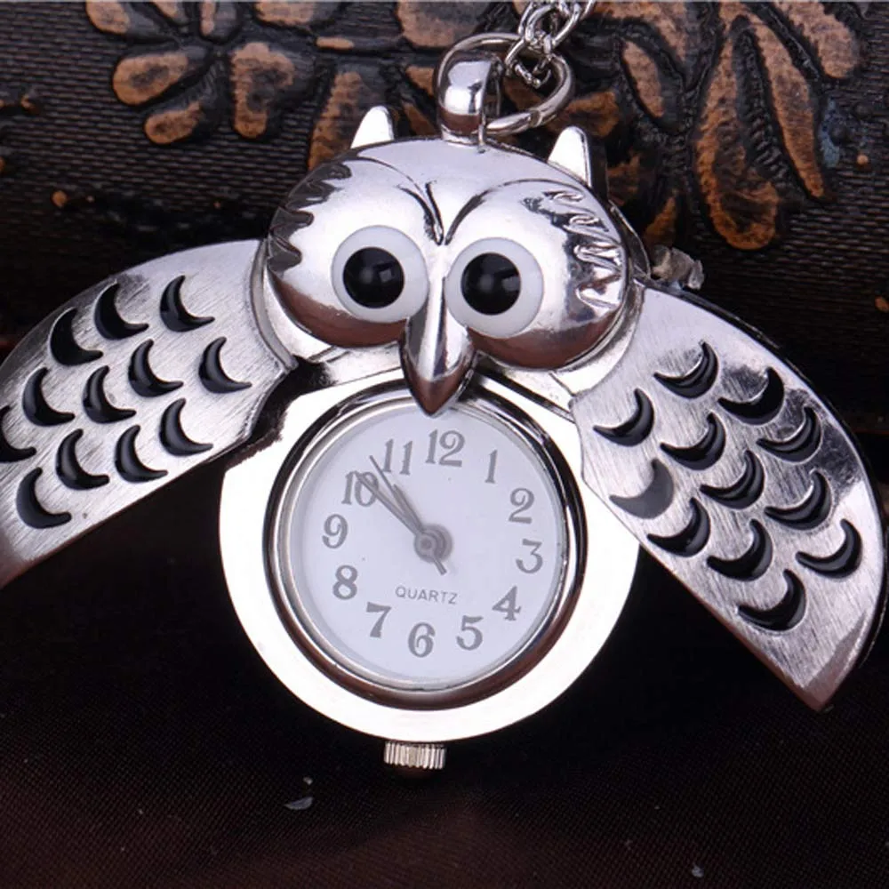 #5001Retro Slide Owl Necklace Watch reloj skyrim New Arrival Freeshipping Hot Sales
#5001Retro Slide Owl Necklace Watch reloj skyrim New Arrival Freeshipping Hot Sales