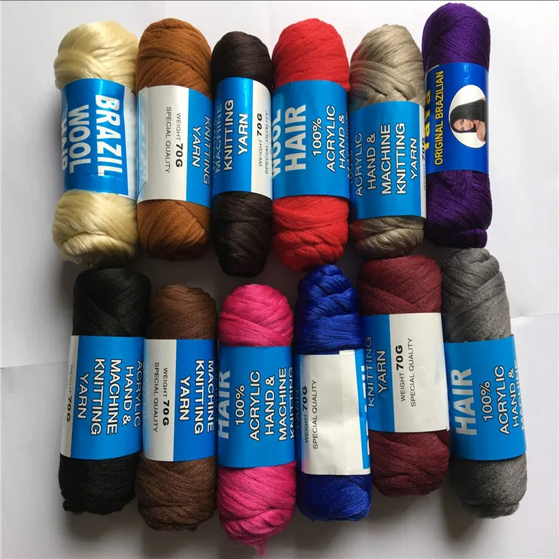 free shipping 27 bundles 70g per bundle Brazilian wool hair low temprature flame retardant synthetic fiber for braiding
free shipping 27 bundles 70g per bundle Brazilian wool hair low temprature flame retardant synthetic fiber for braiding