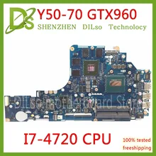 Kefu zivy2 LA-B111P placa-mãe para lenovo Y50-70 portátil placa-mãe i7-4720 cpu gtx960m teste original placa-mãe notebook