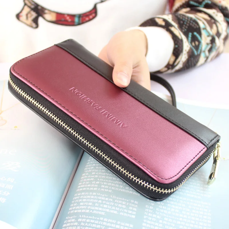 Women's wallet New fashion brand purse wallet women panelled clutch purse; coin pouch Carteira pouch
Women's wallet New fashion brand purse wallet women panelled clutch purse; coin pouch Carteira pouch