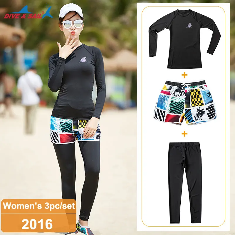 3pcs Set Women's Long Sleeve Rash Guard Shirt+Leggings+Trunks, UPF 50+ Sun Protection Swim Suit Compression Basic Skin Black Men
3pcs Set Women's Long Sleeve Rash Guard Shirt+Leggings+Trunks, UPF 50+ Sun Protection Swim Suit Compression Basic Skin Black Men