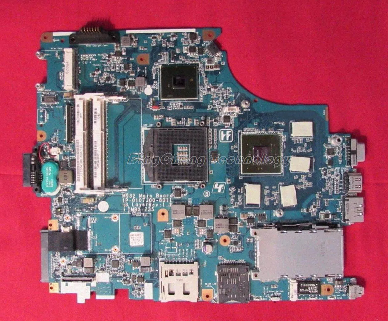 MBX 235 laptop Motherboard For Sony M932 MBX-235 1P-0107J00-8011 A1796418A for intel cpu non-integrated graphics card
MBX 235 laptop Motherboard For Sony M932 MBX-235 1P-0107J00-8011 A1796418A for intel cpu non-integrated graphics card