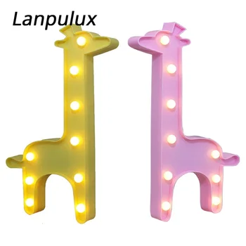 Lanpulux Cartoon Giraffe Children' s Night light For Party Wedding Kid Bedroom Decoration 3D Light Fixtures Warm White Luminaria
Lanpulux Cartoon Giraffe Children' s Night light For Party Wedding Kid Bedroom Decoration 3D Light Fixtures Warm White Luminaria
