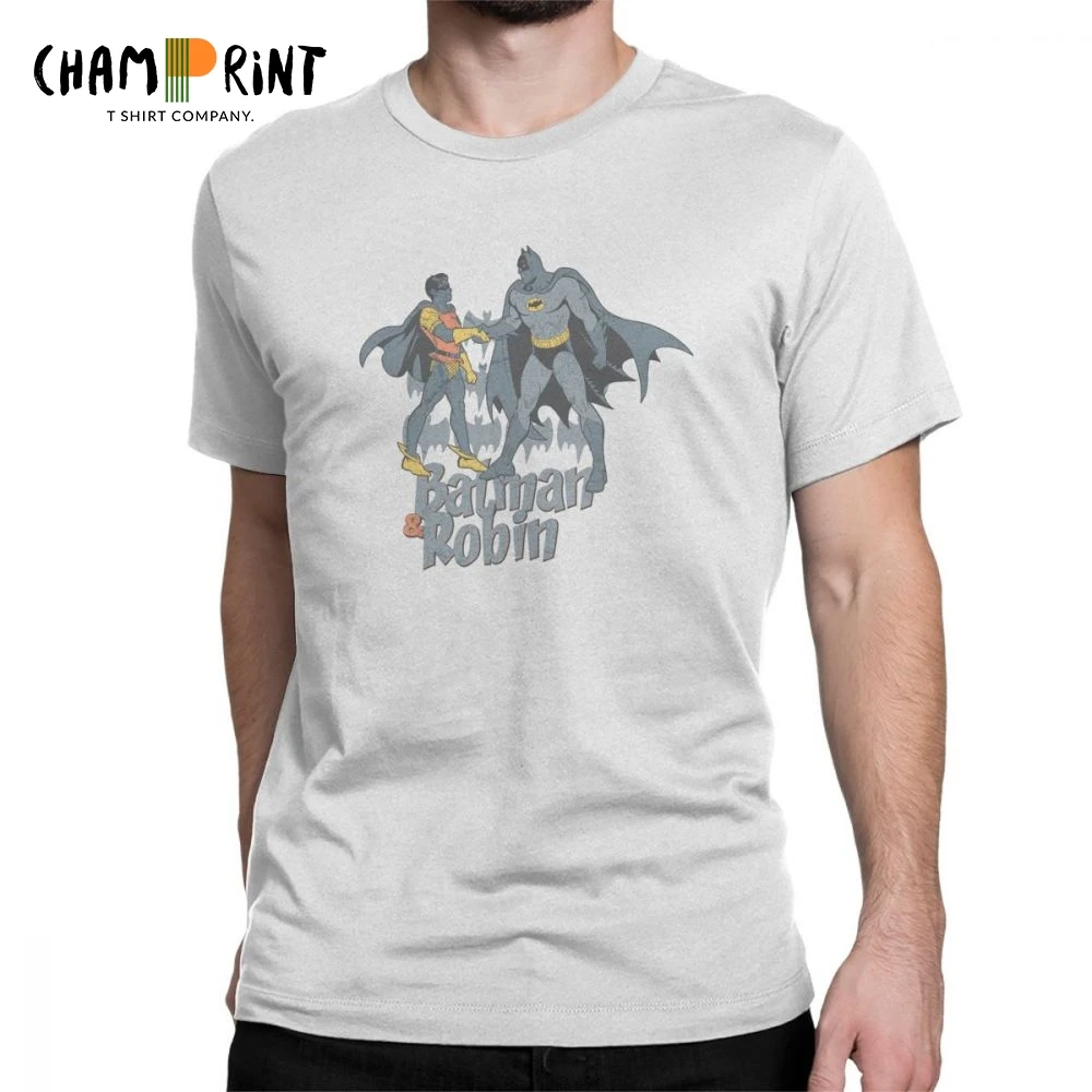 Men's T-Shirt Batman And Robin 2019 Fashion Pure Cotton Tee Shirt Short Sleeve T Shirt O Neck Tops Adult
Men's T-Shirt Batman And Robin 2019 Fashion Pure Cotton Tee Shirt Short Sleeve T Shirt O Neck Tops Adult