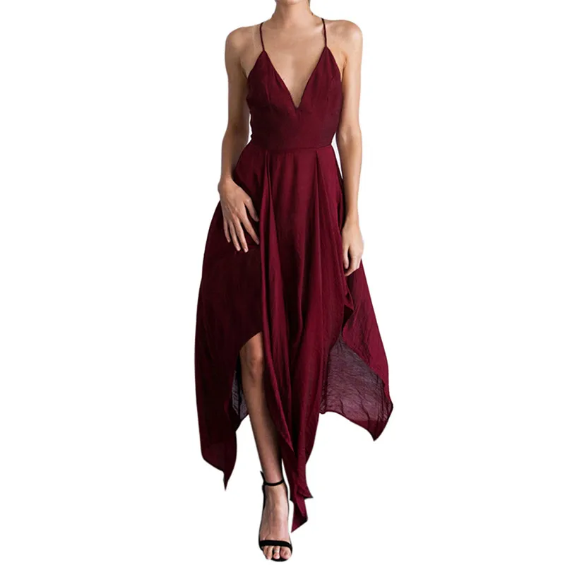 Long Maxi Deep V Neck Ladies Off Shoulder Elegant Dress 2018 Summer Women Asymmetric Chiffon Party Dresses Backless Sexy Robes
Long Maxi Deep V Neck Ladies Off Shoulder Elegant Dress 2018 Summer Women Asymmetric Chiffon Party Dresses Backless Sexy Robes