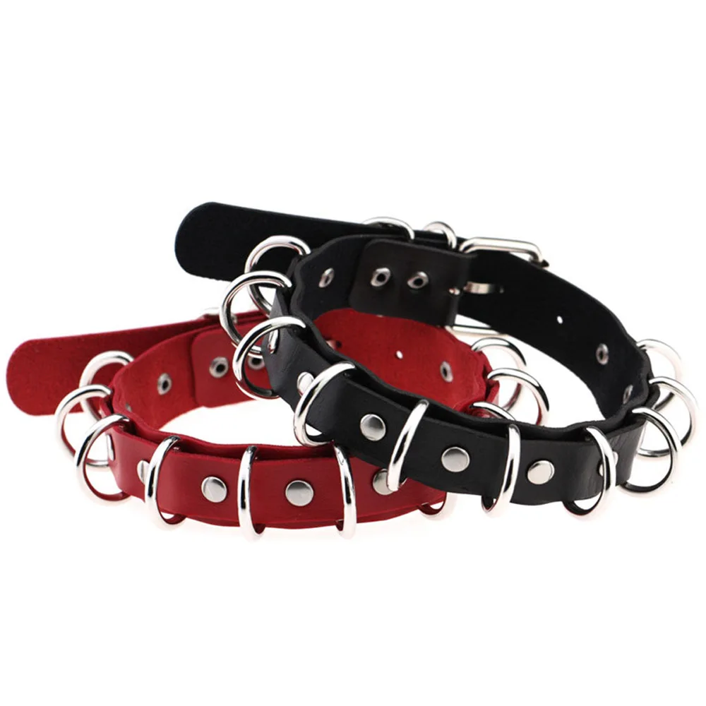 Trendy Unisex Necklace Jewelry 15 Colors Harajuku Gothic PU Leather Girl Punk Rock Metal Buckle Round Torques Choker Accessories
Trendy Unisex Necklace Jewelry 15 Colors Harajuku Gothic PU Leather Girl Punk Rock Metal Buckle Round Torques Choker Accessories