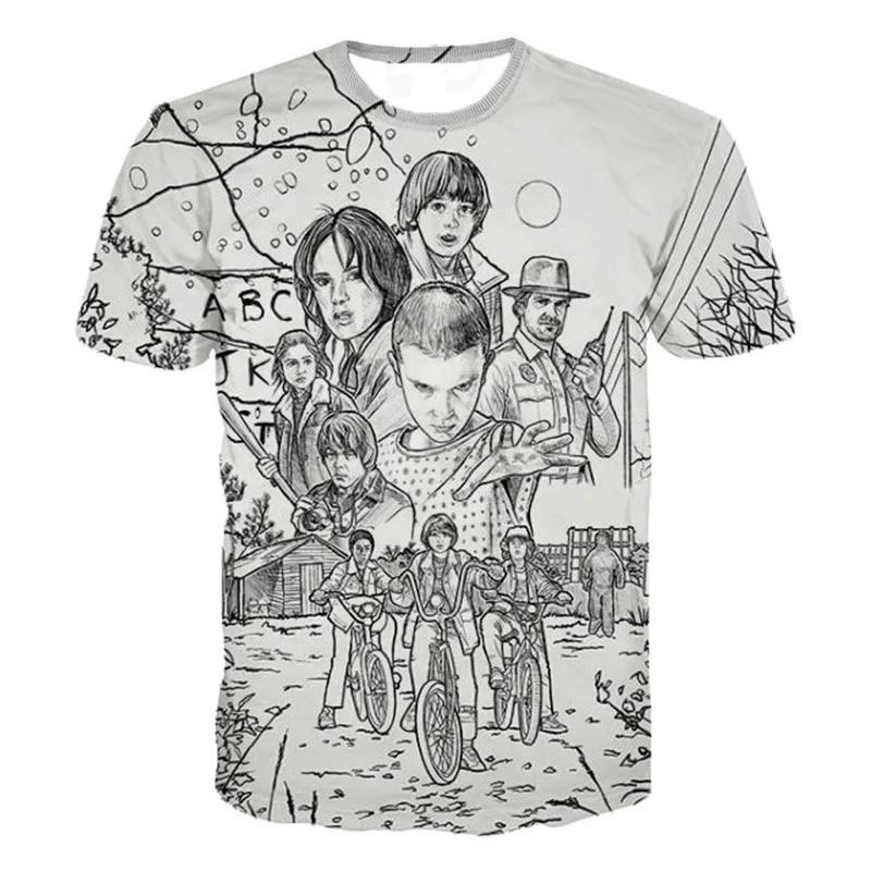 3D Stranger Things Season 3 Printed T Shirt Men/Women/Kid Stranger Things 3 T-shirt Summer Fashion Casual Streetwear Tops Tees
3D Stranger Things Season 3 Printed T Shirt Men/Women/Kid Stranger Things 3 T-shirt Summer Fashion Casual Streetwear Tops Tees