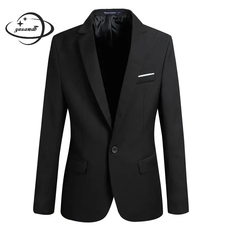 YAUAMDB men blazers 2018 spring autumn size M-3XL male suit jackets pockets clothing single button casual slim man clothes y68
YAUAMDB men blazers 2018 spring autumn size M-3XL male suit jackets pockets clothing single button casual slim man clothes y68