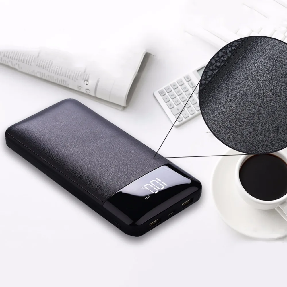 Power Bank 20000mAh Dual USB External Battery Quick Charge Portable Poverbank for iPhone 6 7 8 X Xiaomi Mobile Battery Powerbank
Power Bank 20000mAh Dual USB External Battery Quick Charge Portable Poverbank for iPhone 6 7 8 X Xiaomi Mobile Battery Powerbank