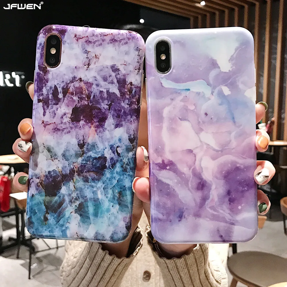 JFWEN Marble Phone Cases For iphone XS Max Case For iphone 7 8 6 6S Plus X XR XS Max Case Cover Silicone Soft TPU Coque Fundas
JFWEN Marble Phone Cases For iphone XS Max Case For iphone 7 8 6 6S Plus X XR XS Max Case Cover Silicone Soft TPU Coque Fundas