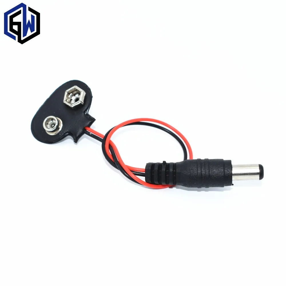 UNO R3 9V Battery Connector 9V battery clip 
UNO R3 9V Battery Connector 9V battery clip