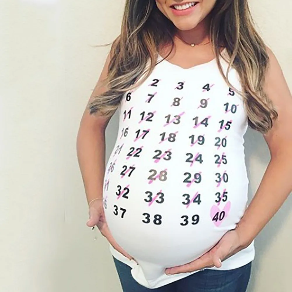 CHAMSGEND 100%Cotton Maternity Clothing T-shirt Women Number Maternity Pregnant Sleeveless Nursing Vest Tank Blouse Tops Jan 28
CHAMSGEND 100%Cotton Maternity Clothing T-shirt Women Number Maternity Pregnant Sleeveless Nursing Vest Tank Blouse Tops Jan 28