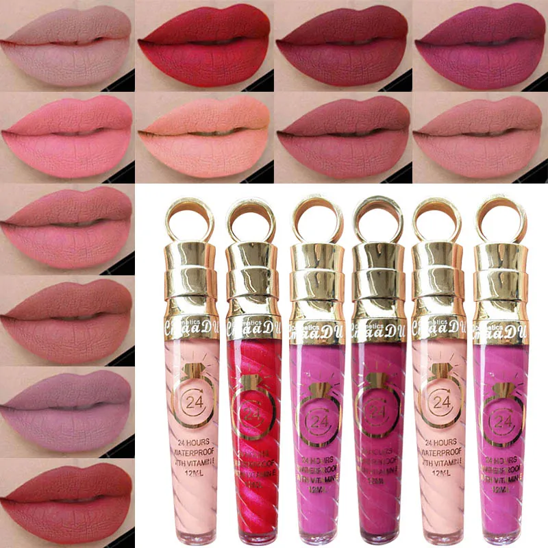 Makeup Lips Matte Liquid Lipstick Long Lasting Waterproof Sexy Pigment Nude Matte Shimmer Style Lip Gloss Luxury Makeup Cosmetic
Makeup Lips Matte Liquid Lipstick Long Lasting Waterproof Sexy Pigment Nude Matte Shimmer Style Lip Gloss Luxury Makeup Cosmetic