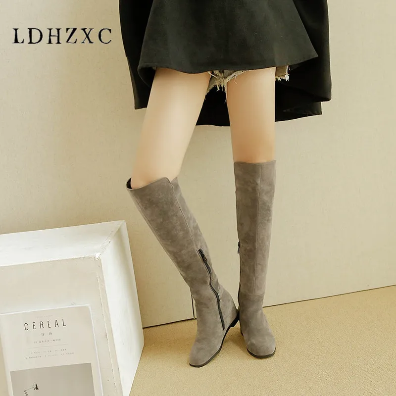 LDHZXC Women Knee High Boots All Mach Black Sexy Round Toe Casual Women Shoes Winter Boots Women Boots Big Size 34-46
LDHZXC Women Knee High Boots All Mach Black Sexy Round Toe Casual Women Shoes Winter Boots Women Boots Big Size 34-46