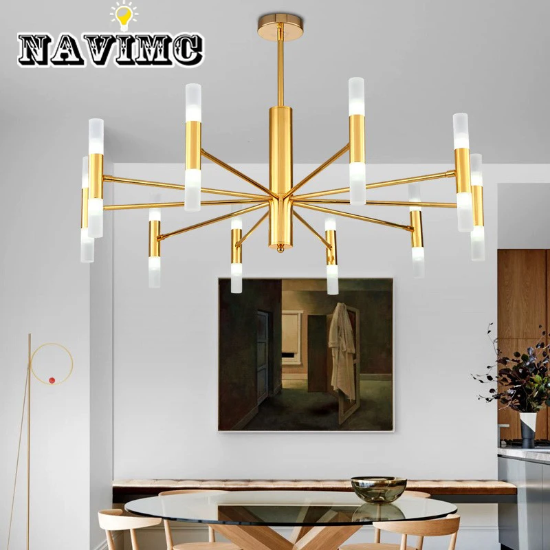 Tube LED Chandelier Is Suitable for Living/Dining Room Place Decoration Lighting Lamps
Tube LED Chandelier Is Suitable for Living/Dining Room Place Decoration Lighting Lamps