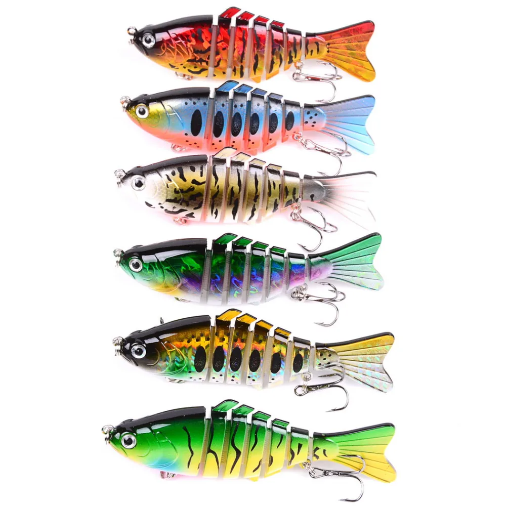 7 Segments Fishing Lures Minnow Swimbait Multi Jointed Bait 10cm 15.8g Sinking Wobblers Hard Baits Sea Fishing Tackle
7 Segments Fishing Lures Minnow Swimbait Multi Jointed Bait 10cm 15.8g Sinking Wobblers Hard Baits Sea Fishing Tackle