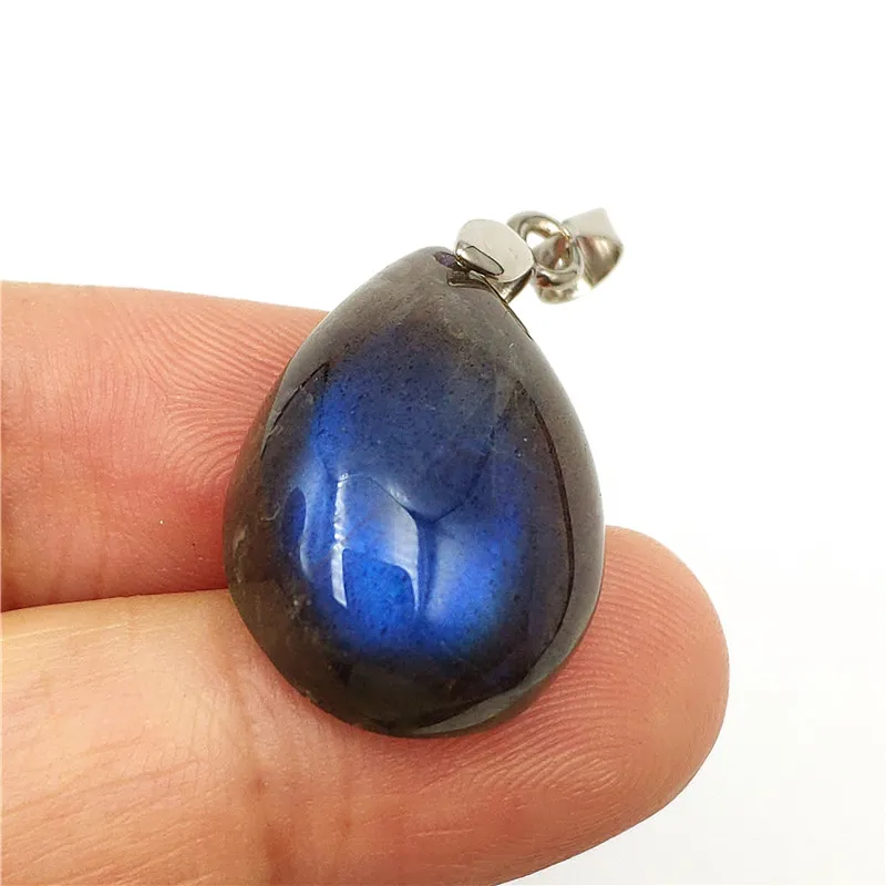 Natural Labradorite Necklace Pendant (5)