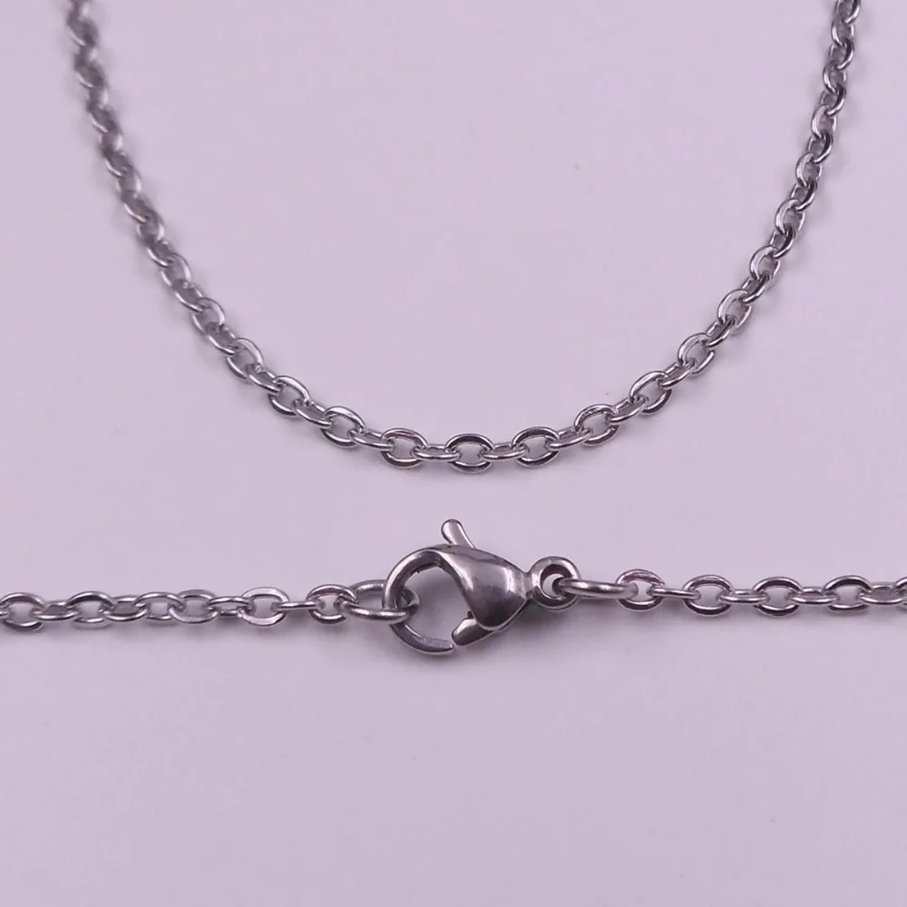 on sale Large wholesale 500pcs/ Lot 2.4mm wide Stainless Steel Strong joint Rolo Oval Chain Necklace 16''-28 inch Factory Price
on sale Large wholesale 500pcs/ Lot 2.4mm wide Stainless Steel Strong joint Rolo Oval Chain Necklace 16''-28 inch Factory Price