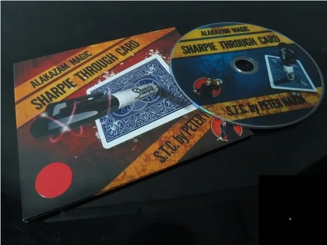 Sharpie Through Card (only Include Special Card) Magic Tricks Penetrate Signed Card Magia Close Up Street Gimmick Illusion Prop
Sharpie Through Card (only Include Special Card) Magic Tricks Penetrate Signed Card Magia Close Up Street Gimmick Illusion Prop