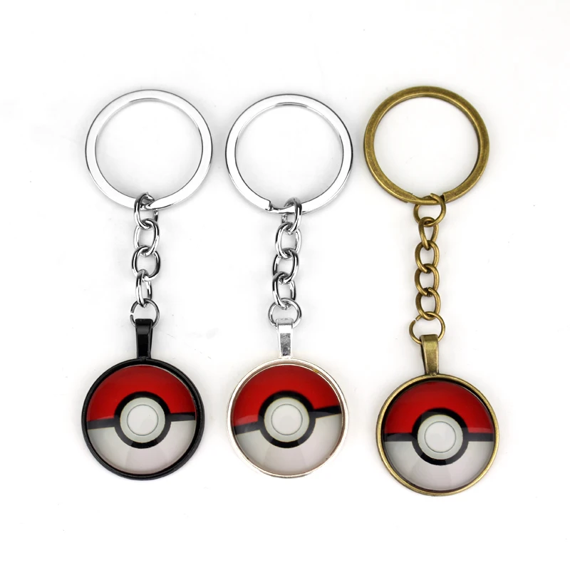 HOT Pokemon Go Key Chain Pocket Monster Bronze Plated Chain Glass Cabochon Pokeball Pendant Keychain Keyring Jewelry
HOT Pokemon Go Key Chain Pocket Monster Bronze Plated Chain Glass Cabochon Pokeball Pendant Keychain Keyring Jewelry