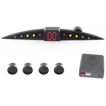 4 Sensors Parking Led Display Car Parking Sensor Car Detector Auto Parktronic Reverse Backup Radar Monitor System 6 Color
4 Sensors Parking Led Display Car Parking Sensor Car Detector Auto Parktronic Reverse Backup Radar Monitor System 6 Color